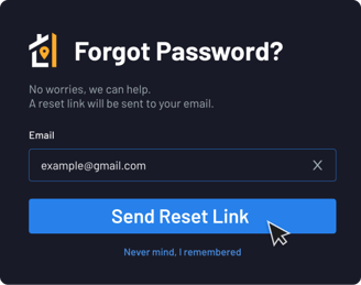 Forgot password