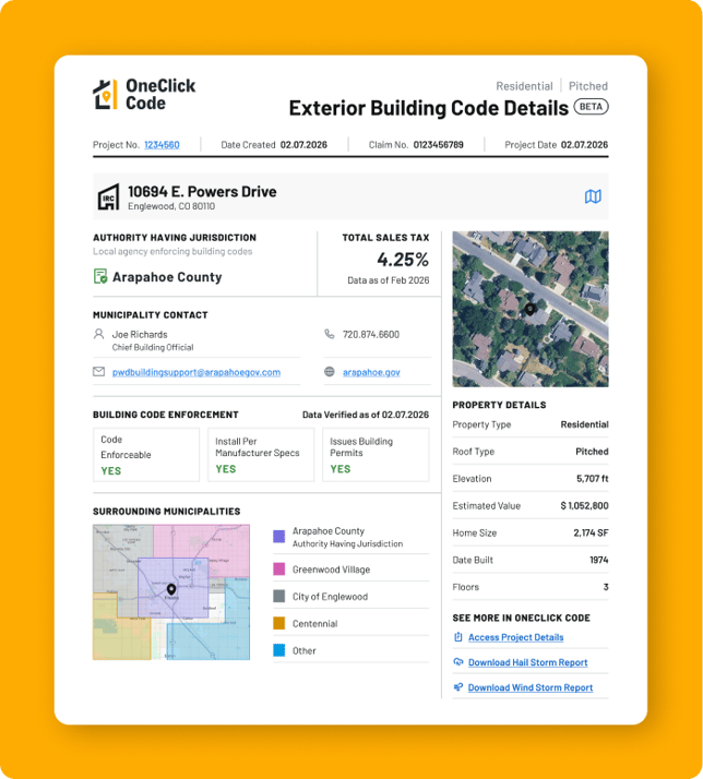 exterior codes